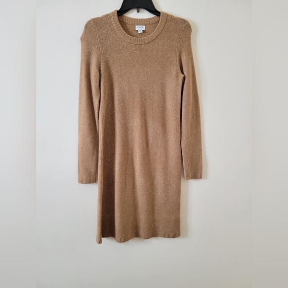 Midi sweater-dress in extra-soft yarn - Picture 1 of 6
